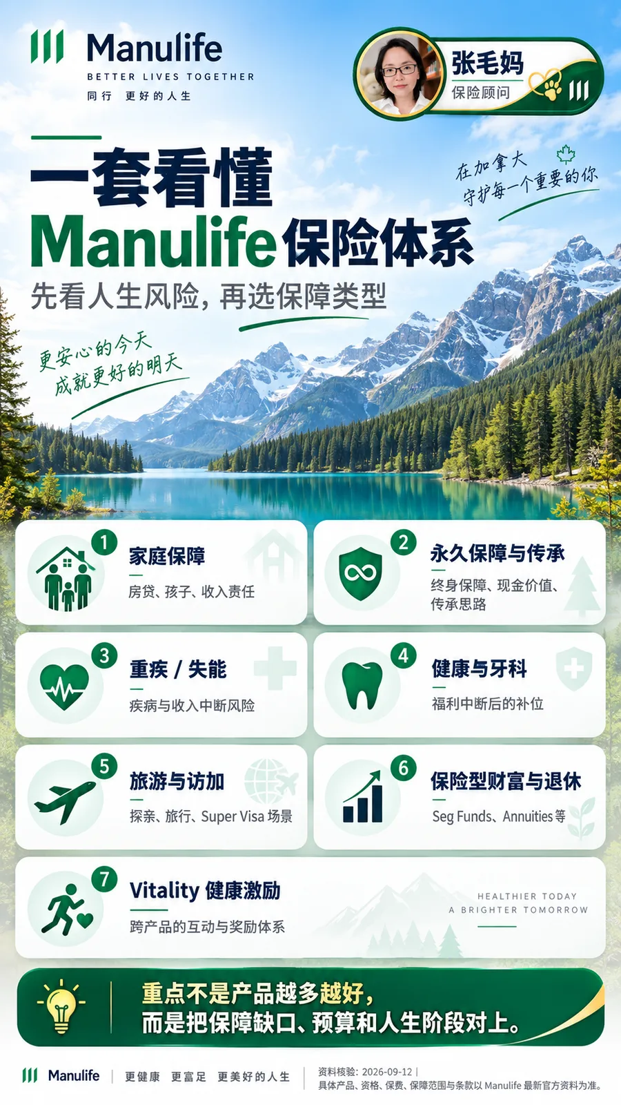 按家庭保障、健康、旅行与退休风险寻找保险工具